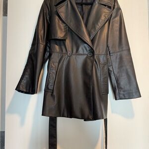 Zara Black Women's Leather Jacket